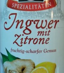 Schwartau Spezialitäten: Ingwer mit Zitrone – Schwartau – 350g g