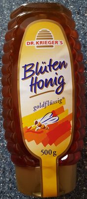 Blütenhonig goldflüssig – Dr. Krieger’s – 500 g