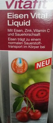 eisen vital liquid – vitafit – 500 ml  ml