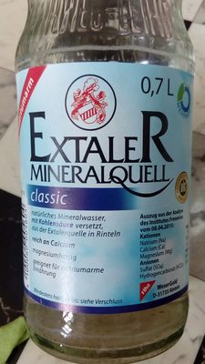 Extaler Mineralquelle – Extaler Mineralquelle,Extaler,RiHa Wesergold – 0,7 l