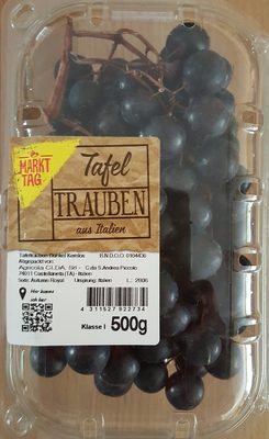 Tafel Trauben aus Italien – Markt Tag – 500 g