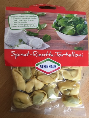 Spinat-Ricotta-Tortellini – Steinhaus –