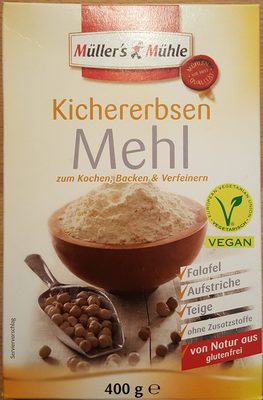 Kichererbsen Mehl – Müller’s Mühle – 400 g