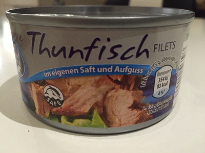 Thunfisch Filets im eigenen Saft und Aufguss – Ocean Steamer – 150 g
