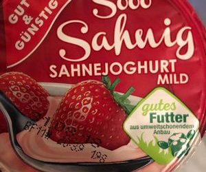 so sahnig Erdbeeren –  –