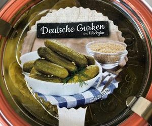 Deutsche Gurken im Weckglas Feldkönig –  – 250 g