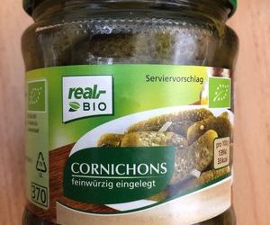 Cornichons real –  – 190 g