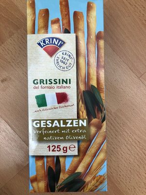 Grissini gesalzen von Krini –  – 125 g