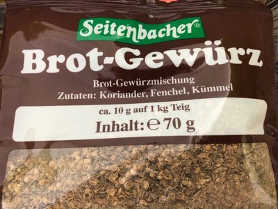 Brotgewürz Seitenbacher –  – 70 g