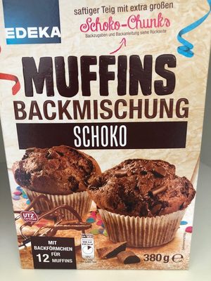 Muffins Backmischung Schoko Edeka –  – 380 g