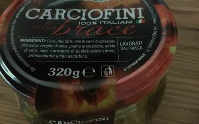 Eingelegtes Gemüse-carciofi alla Brace –  – 320 g