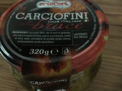 Eingelegtes Gemüse-carciofi alla Brace –  – 320 g