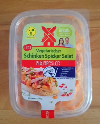 Vegetarischer Schinken Spicker Salat Budapester – Rügenwalder Mühle – 150 g
