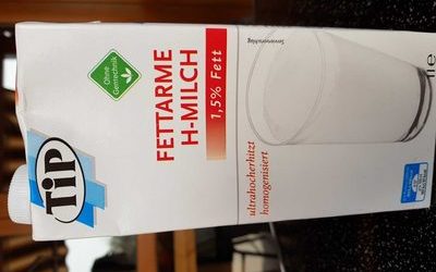 Fettarme H-Milch – Tip – 1 Liter
