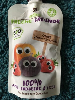 Freche Freunde Apfel, Erdbeere & Feige – Erdbär – 100 Gramm