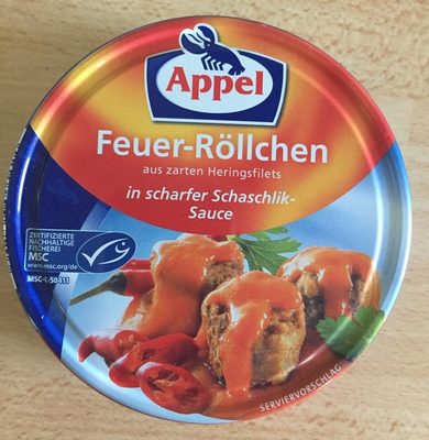 Feuer-Röllchen – Appel –