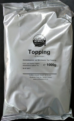 Topping für Automaten – Coffee at Work – ℮ 1000g