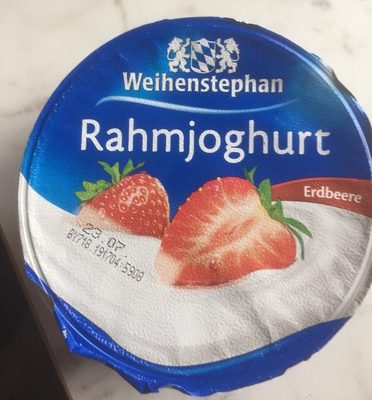 Rahmjoghurt Erdbeere – Weihenstephan –