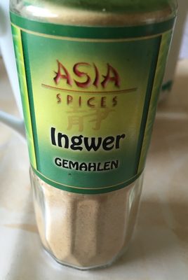 Ingwer gemahlen – Asia Spices –
