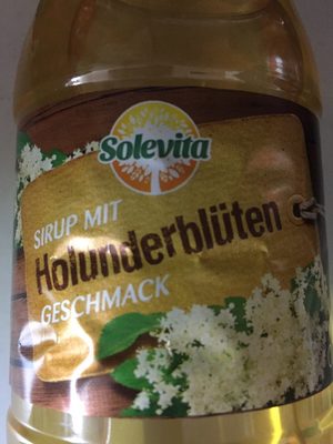 Sirup mit Holunderblüten Geschmack – Solevita – 700 ml