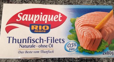 Thunfisch-Filets Naturale, ohne Öl – Saupiquet – 112 g