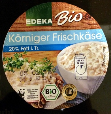Korniger frischkase – EDEKA Bio –