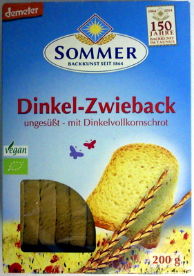 Dinkel-Zwieback – demeter – 200 g