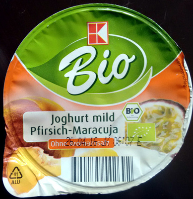 Joghurt mild Pfirsich-Maracuja – K-Bio – 150 g