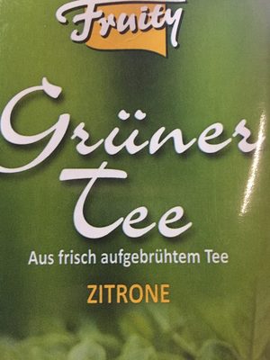 Grüner tee – Fruity –
