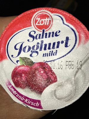 Sahne Joghurt mild Amarena-Kirsch – Zott –