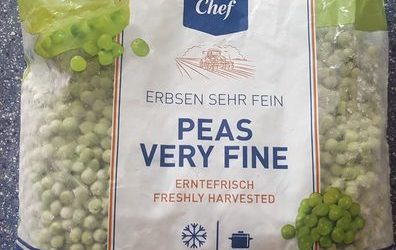 Erbsen sehr fein – Peas very fine – Metro Chef – 1 kg