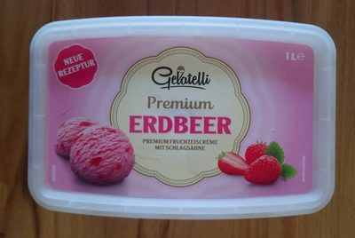 Premium Erdbeer – Gelatelli – 1 L