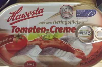 Extra zarte Heringsfilets in Tomaten-Creme – Hawesta – 200g