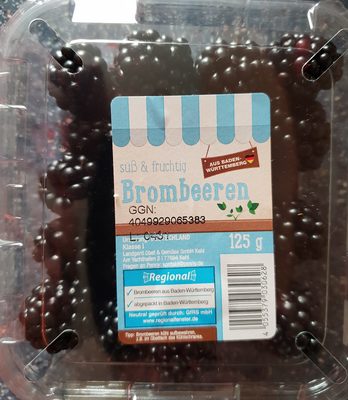 Brombeeren süß und fruchtig – süß und fruchtig – 125g