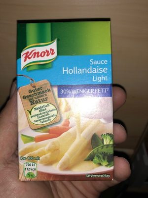 Sauce Hollandaise Light – Knorr,Unilever – 250ml