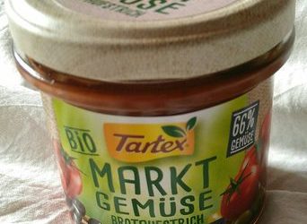 Markt Gemüse Brotaufstrich Tomate Olive – Tartex – 135g