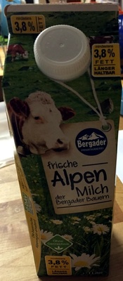 frische Alpen Milch – Bergader – 1 l