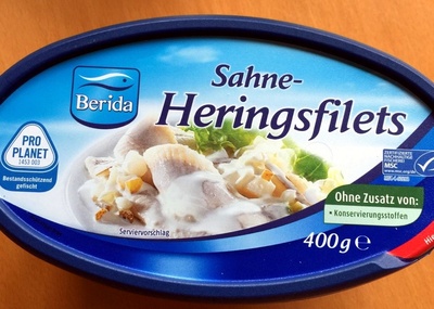 Sahne-Heringsfilets – Berida – 400 g