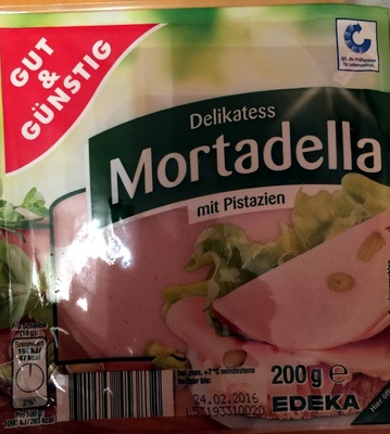 Mortadella mit Pistazien – Gut & Günstig – 200 g