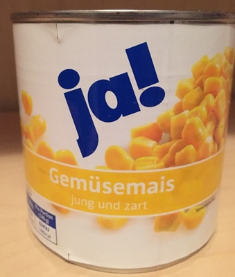 Gemüsemais – ja! –