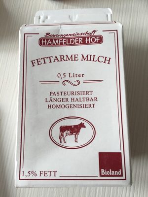 Fettarme Milch – Hamfelder Hof – 0,5 l