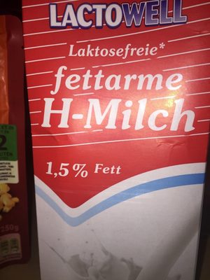 laktosefreie fettarme H-Milch – Lactowell –