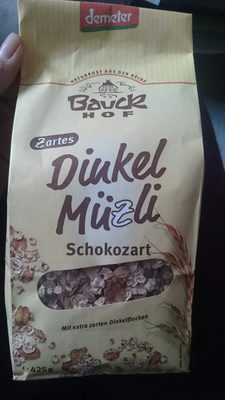 Dinkel Müzli – Bauck Hof – 425