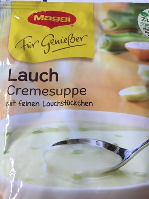 Lauch Cremesuppe – Maggi –