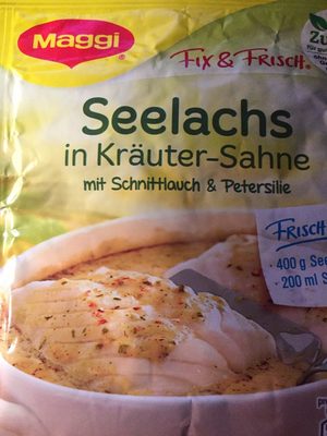 Seelachs in Kräuter-Sahne – Maggi –