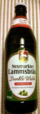Dunkle Weiße alkoholfrei – Neumarkter Lammsbräu – 0,5 l