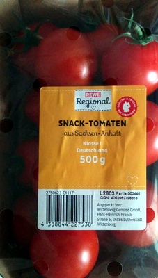 Snack-Tomaten – REWE Regional – 500g