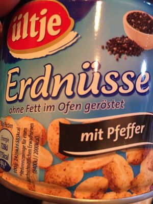 Erdnüsse mit Pfeffer – ültje – 190 g