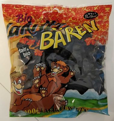 Bio Lakritz Bären – Welt Partner – 100 g