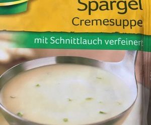 Spargel Cremesuppe mit Schnittlauch verfeinert – Knorr –